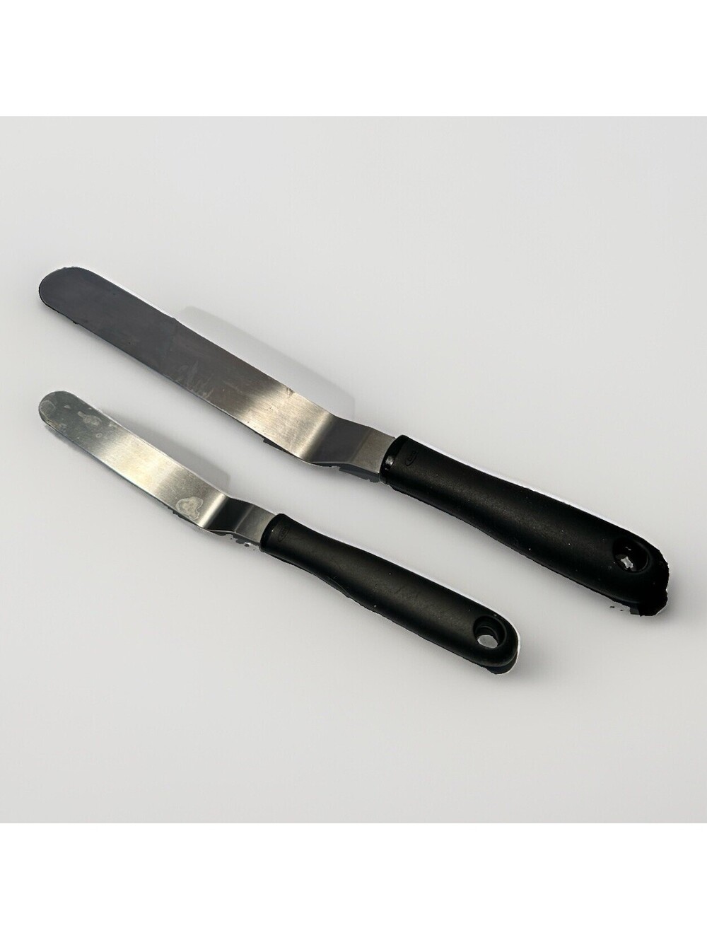 OXO Good Grips Offset Icing Spatula Set 2 Pc Stainless Steel Cake Decorating